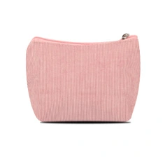 Small Lady's RPET Corduroy Accesories Zip Pouch