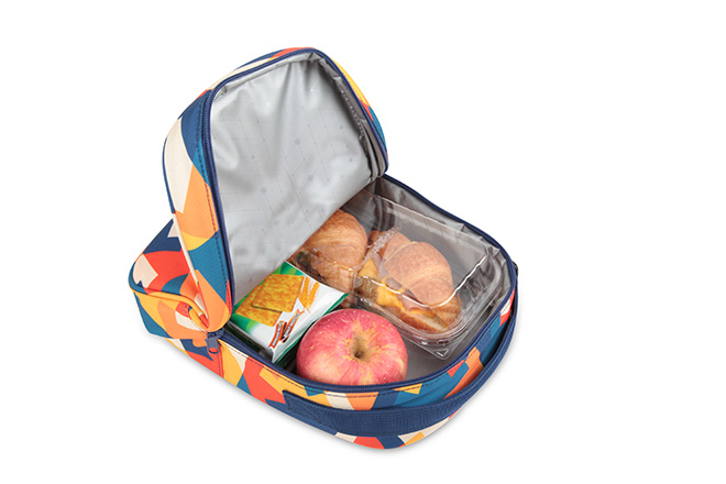 lunch box with bag and bottle