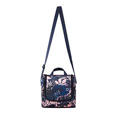 Women's Medium Size Printed Cross Body Lunch Bag Pattern Floral