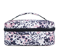 Women's Medium Size Printed Square Lunch Bag Pattern Leopard