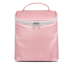 Women's Medium Size PU Lunch Tote Color Pink