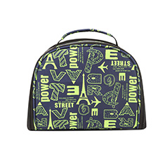 RPET Girl's Medium Size Printed Foldable Lunch Tote Pattern Traveller