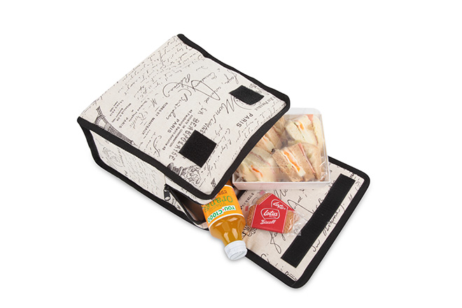 recycled plastic lunch bag
