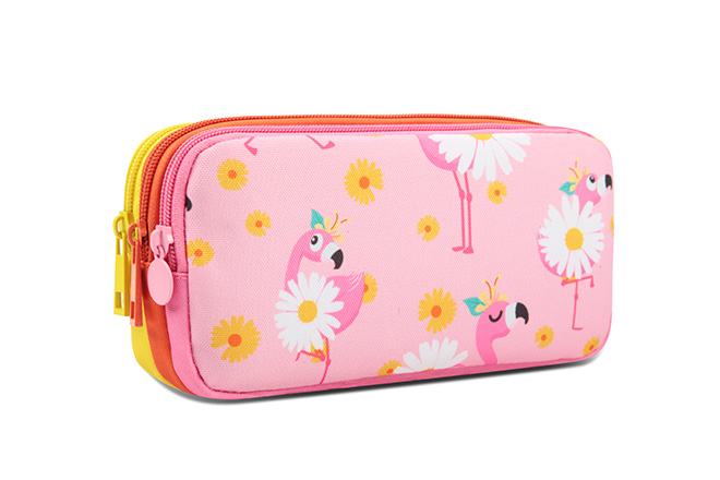 pencil case with multiple compartments