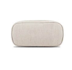 Single Compartment Linen Rectangular Pencil Case