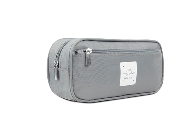 plain canvas pencil case