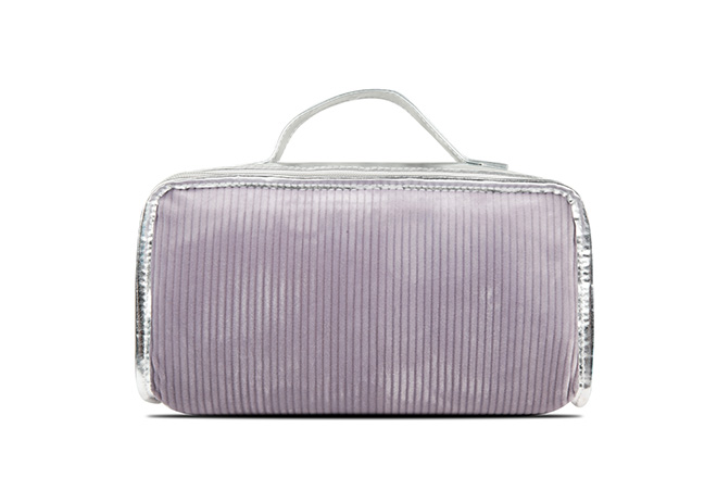 Girl's Medium Size Square Lunch Bag Color Purple