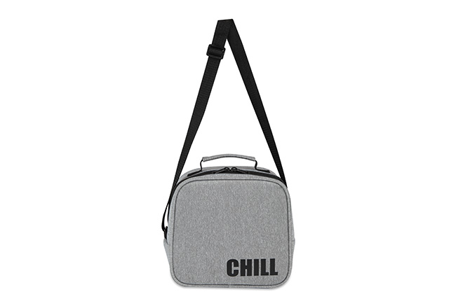 Boy's Medium Size Cross Body Lunch Bag Color Grey