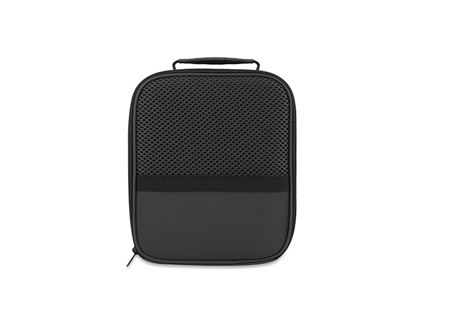 Men's Small Size Square Lunch Bag Color Deep Grey