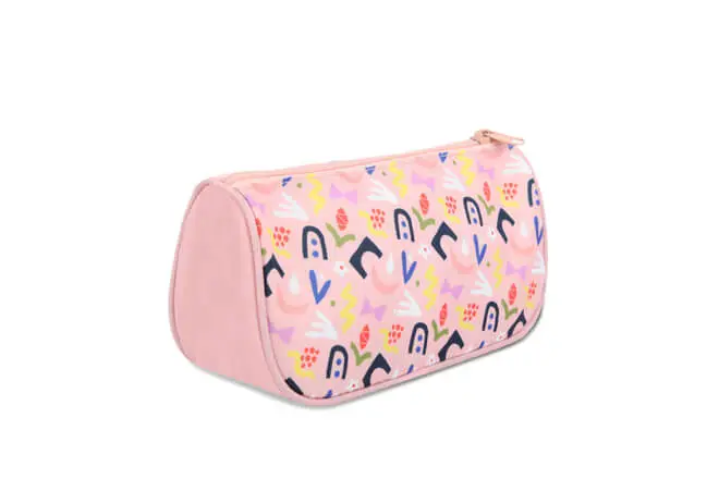 Single Compartment Boat Shape Pencil Case In Prints