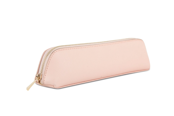 Slim Single Compartment PU Boat Shape Pencil Case For Sale