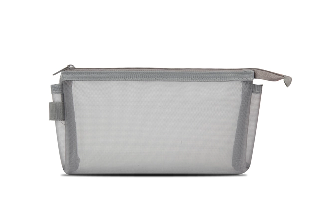 Single Compartment Hard Mesh Pencil Case