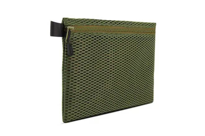 pencil pouch with mesh window