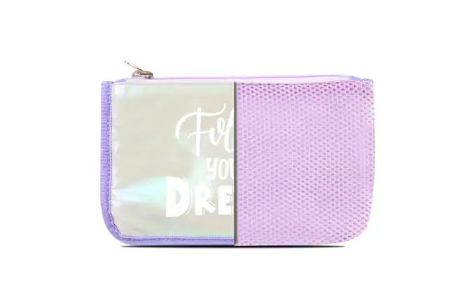 mesh pencil pouch