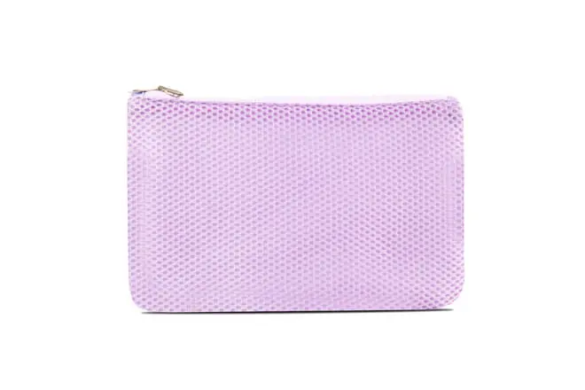 mesh zipper pencil case
