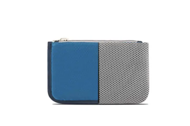 pencil case with mesh pocket