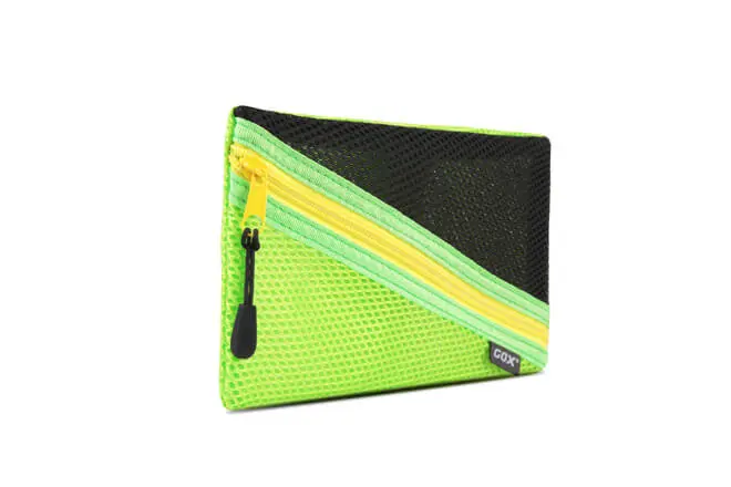 flat clear pencil case