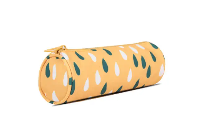 plain canvas pencil case