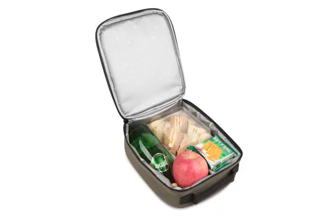square thermal lunch box