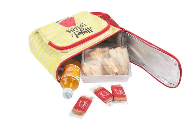 square insulated lunch box