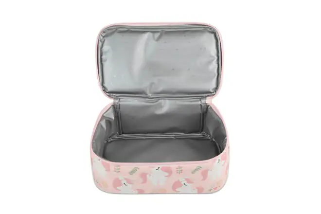 square lunch tote