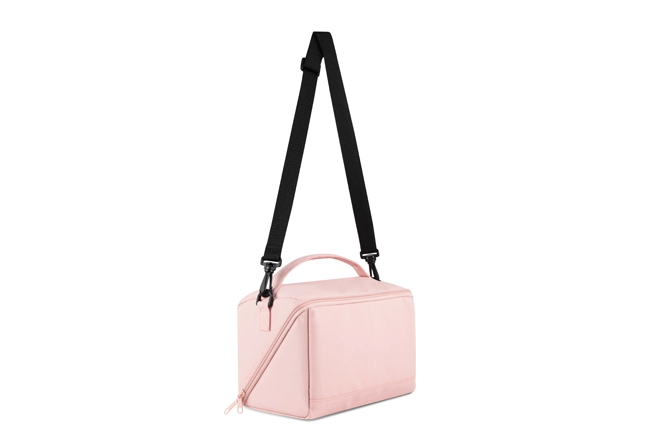 Girl's Small Size Cross Body Lunch Bag Color Pink