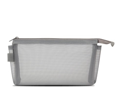 Single Compartment Hard Mesh Pencil Case