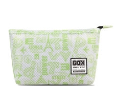 Single Compartment EVA Matt Finish Mesh Boat Shape Pencil Case In Prints