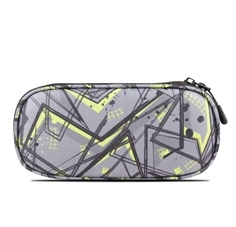 Single Compartment Oval Pencil Case Inside Organizer In Prints