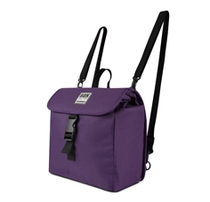 Women's Convertible 2 Way Use Mini Flap Top Backpack Shoulder Bag