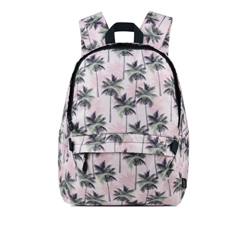 Basic Front Pocket Two Compartments Everyday Casual School Backpack in Prints