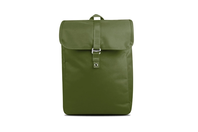 Basic Single Comparment Flap Top Everyday Casual Backpack