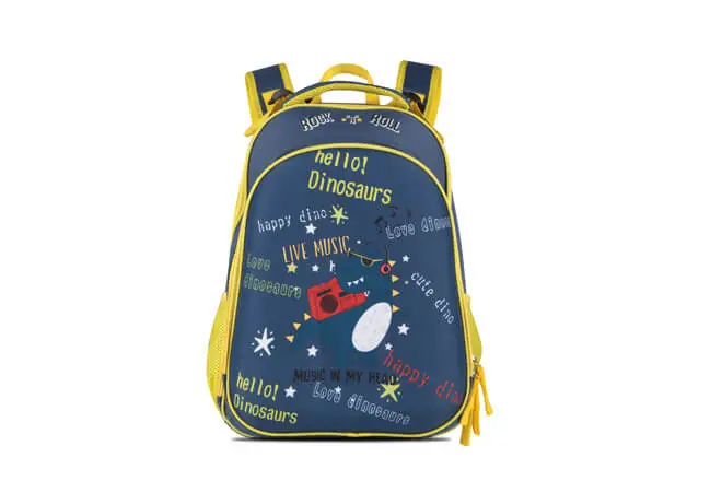 Kids Hard Shell Multiple Compartments School Backpack Dino Design