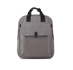 Classic RPET 15.6'' Laptop Tote Backpack with Front Pocket