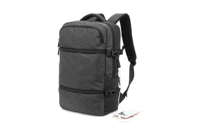 backpack with shoe compartment