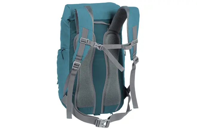 colourful hiking backpack