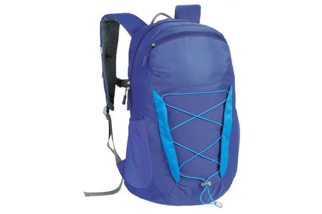 sports themed slim hiking backpack