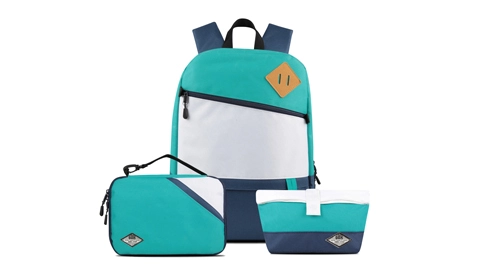 Color Block BTS Student Backpack Collection