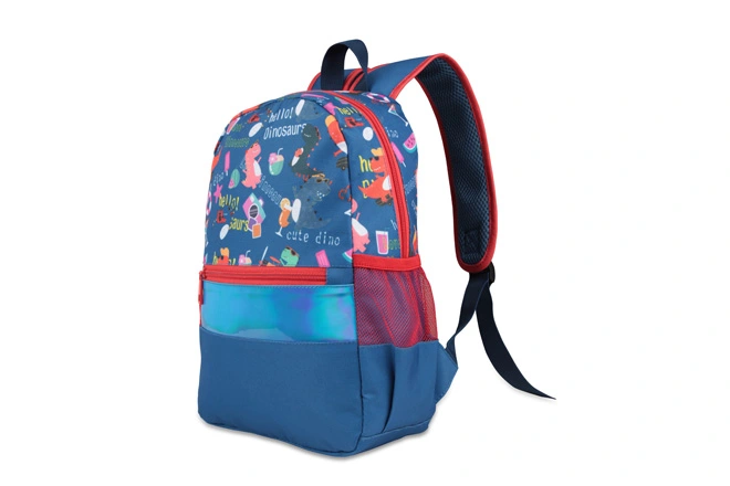 red dinosaur backpack