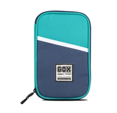 Tech Device Bag with Interior Organizer in Prints-Blue