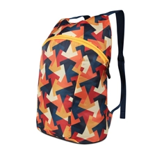 RPET Light-weighted Basic Foldable Outdoor Sports Backpack in Prints-Puzzle