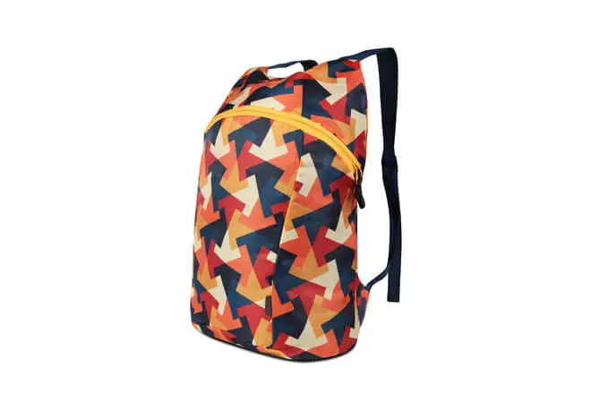 RPET Light-weighted Basic Foldable Outdoor Sports Backpack in Prints-Puzzle