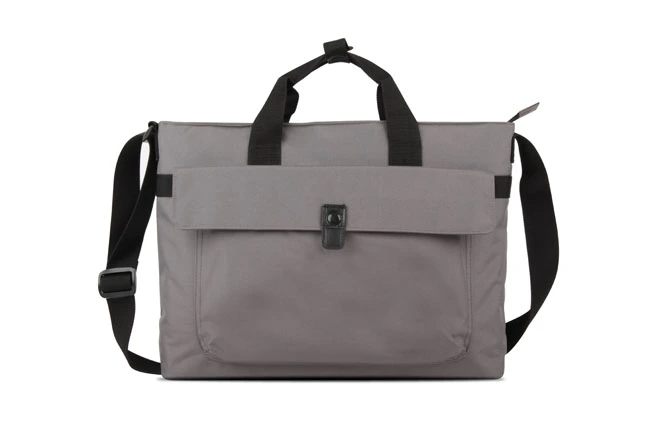 Classic RPET 15.6'' Laptop Messenger Tote Bag with Front Pocket