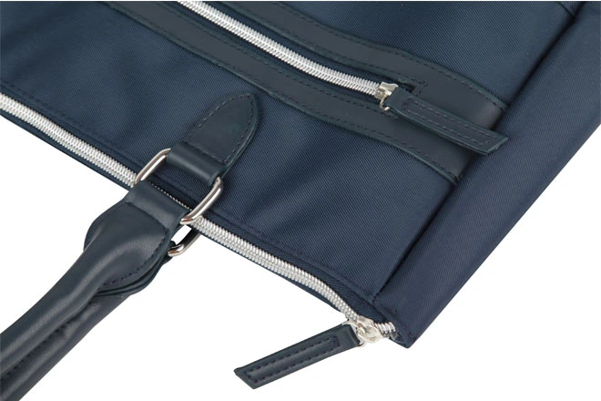 canvas tote with laptop sleeve