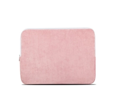 Women's 15.6'' Laptop Protective Sleeve Corduroy Pink
