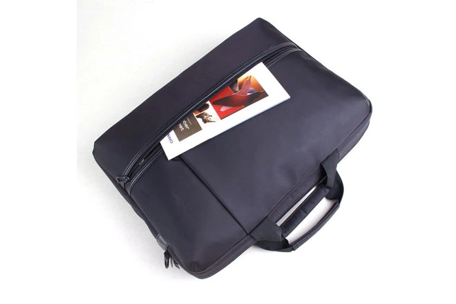 laptop in suitcase