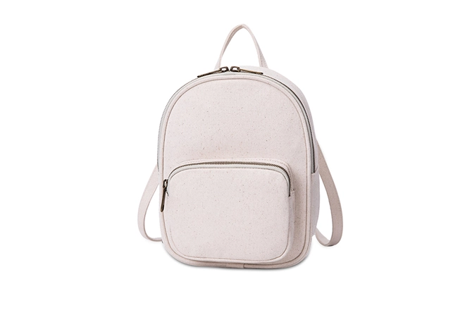ethical leather backpack