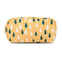 Single Compartment RPET Rectangular Pencil Case In Prints