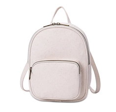 Mini Cotton Two Compartments Casual Backpack