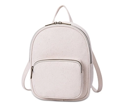 Mini Cotton Two Compartments Casual Backpack